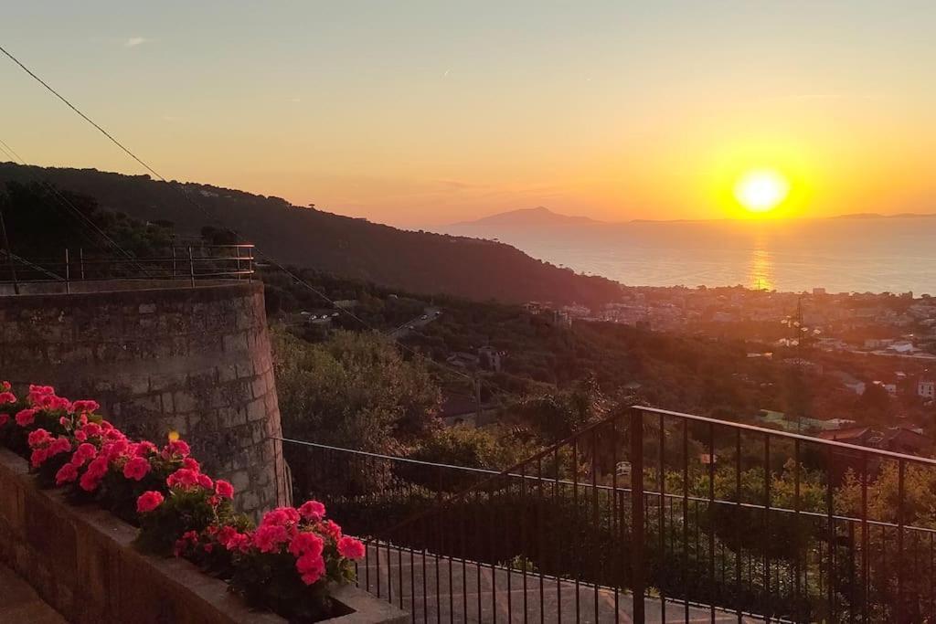 Collywood Villa Piano di Sorrento Exteriör bild